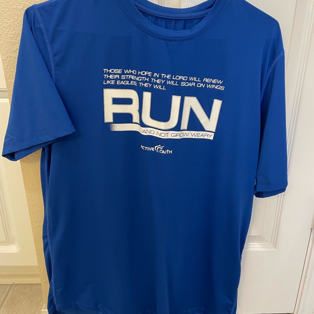 Men’s Active Faith Shirt -Adult Large